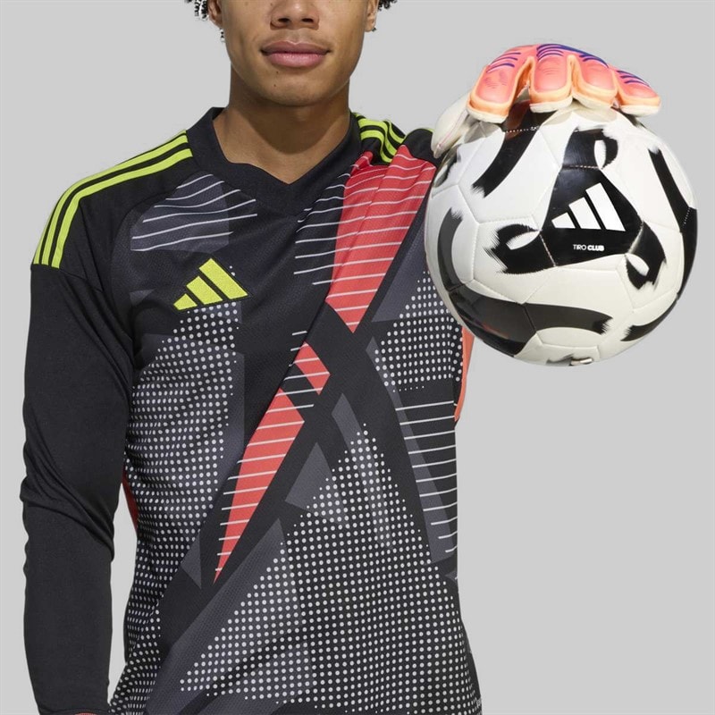 adidas Predator League Goalkeeper Gloves Signal Coral/White/Lucid Blue - Image 4