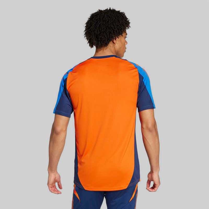 adidas Mens JFC Juventus Tiro 24 Competition Training Jersey Team Orange - Image 2