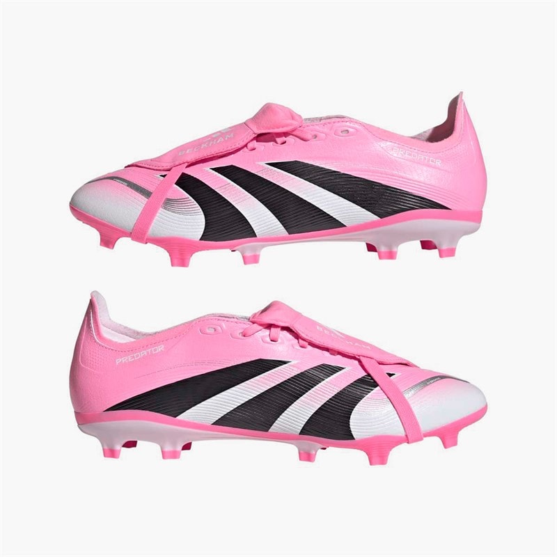 adidas Mens Predator League Fold-Over Tongue FG/MG Firm/Multi Ground Football Boots Beam Pink/Core Black/Footwear White