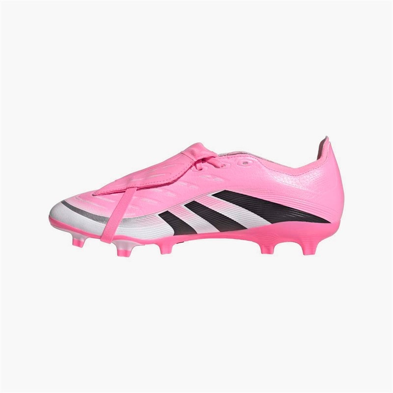 adidas Mens Predator League Fold-Over Tongue FG/MG Firm/Multi Ground Football Boots Beam Pink/Core Black/Footwear White - Image 5