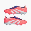 adidas Mens Predator Pro Fold-Over Tongue Coral Blaze Pack FG Firm Ground Football Boots Signal Coral/Cloud White/Beam Orange
