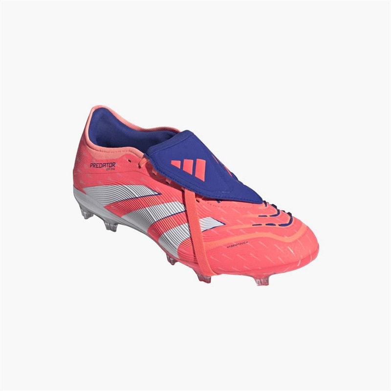 adidas Mens Predator Pro Fold-Over Tongue Coral Blaze Pack FG Firm Ground Football Boots Signal Coral/Cloud White/Beam Orange - Image 5