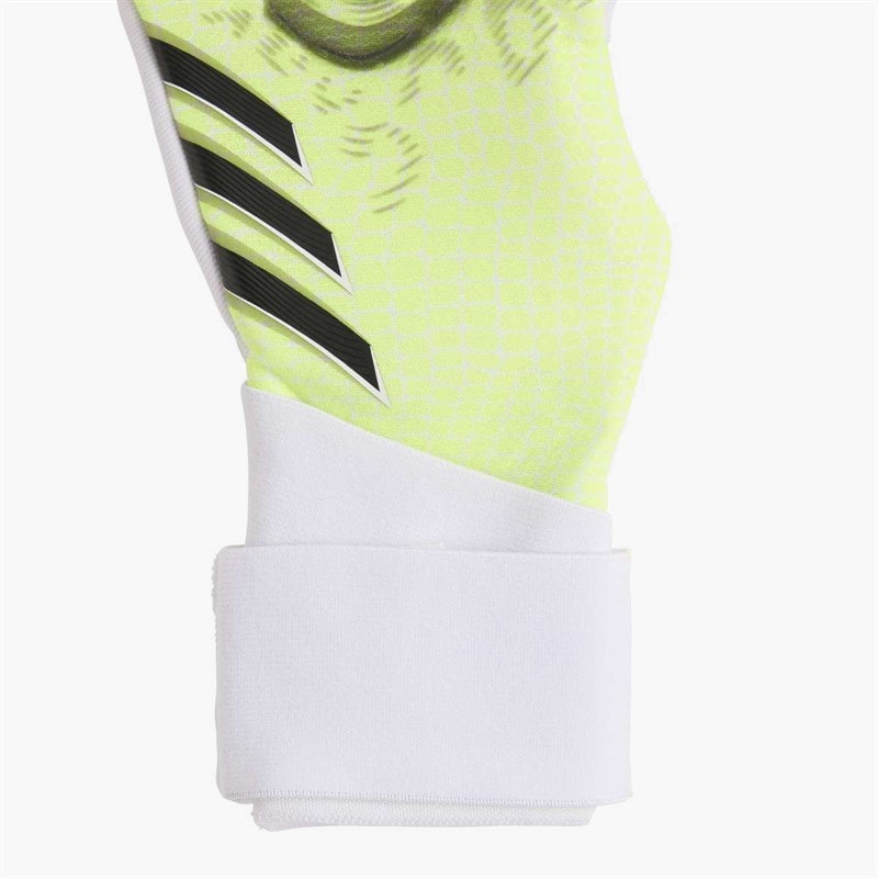 adidas Junior Predator Pro Goalkeeper Gloves Lucid Lemon/White/Black - Image 3