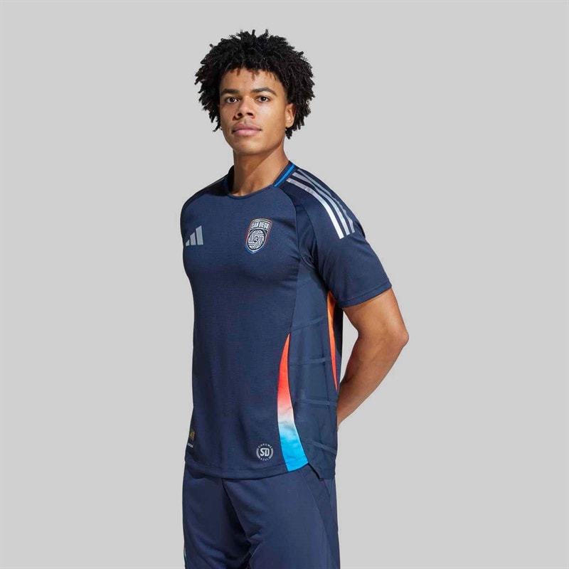 adidas Mens SCFC San Diego FC 25/26 Authentic Home Jersey Night Navy