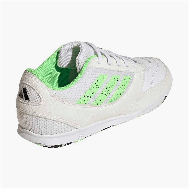 adidas Junior Top Sala Competition II IN Indoor Football Boots Cloud White/Lime Burst/Core Black - Image 3