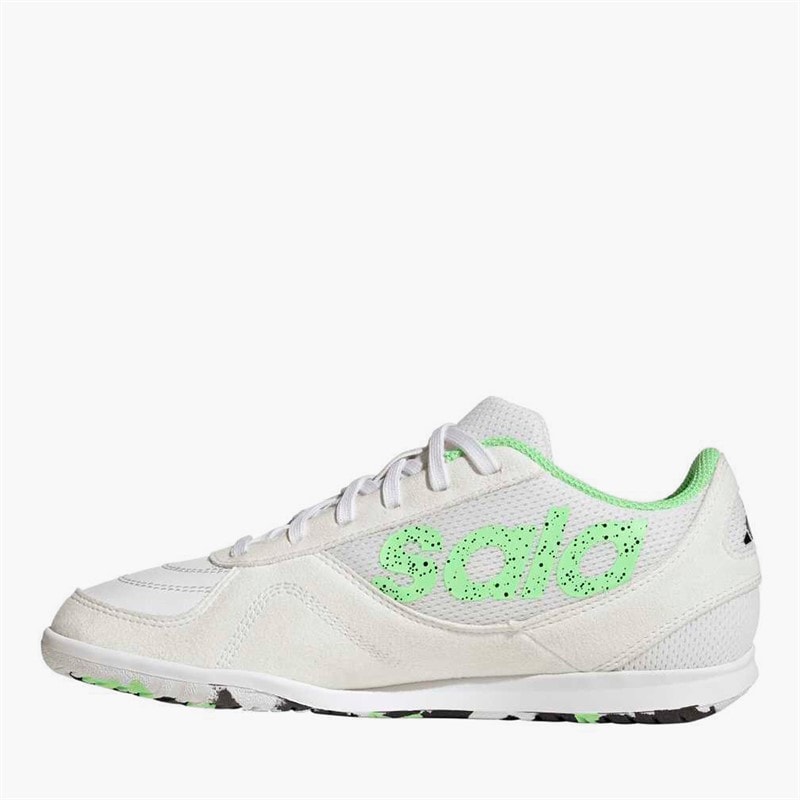 adidas Junior Top Sala Competition II IN Indoor Football Boots Cloud White/Lime Burst/Core Black - Image 5