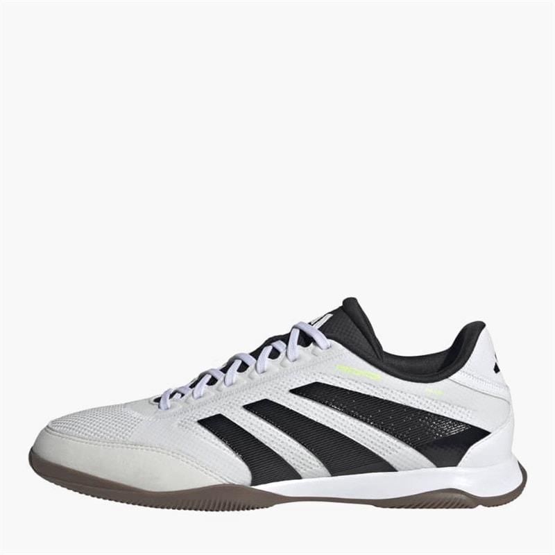 adidas Mens Predator League Radiant Blaze Pack IN Indoor Football Boots Cloud White/Core Black/Lucid Lemon