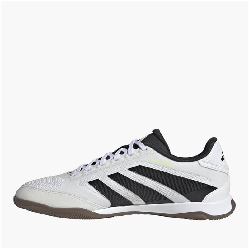 adidas Mens Predator League Radiant Blaze Pack IN Indoor Football Boots Cloud White/Core Black/Lucid Lemon - Image 5
