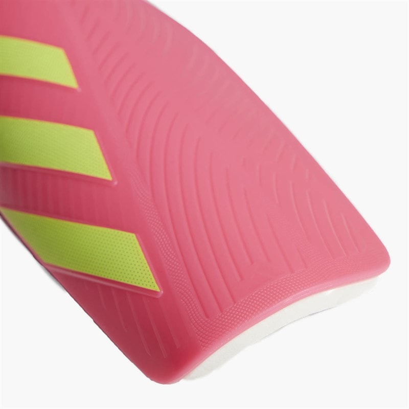 adidas Tiro EU Club Shin Guards Lucid Pink/Lucid Lemon - Image 2
