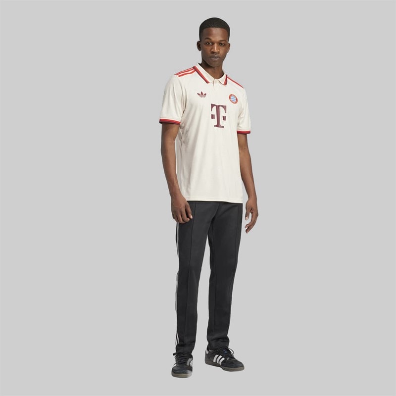 adidas Mens FCB FC Bayern 24/25 Third Jersey Linen - Image 4