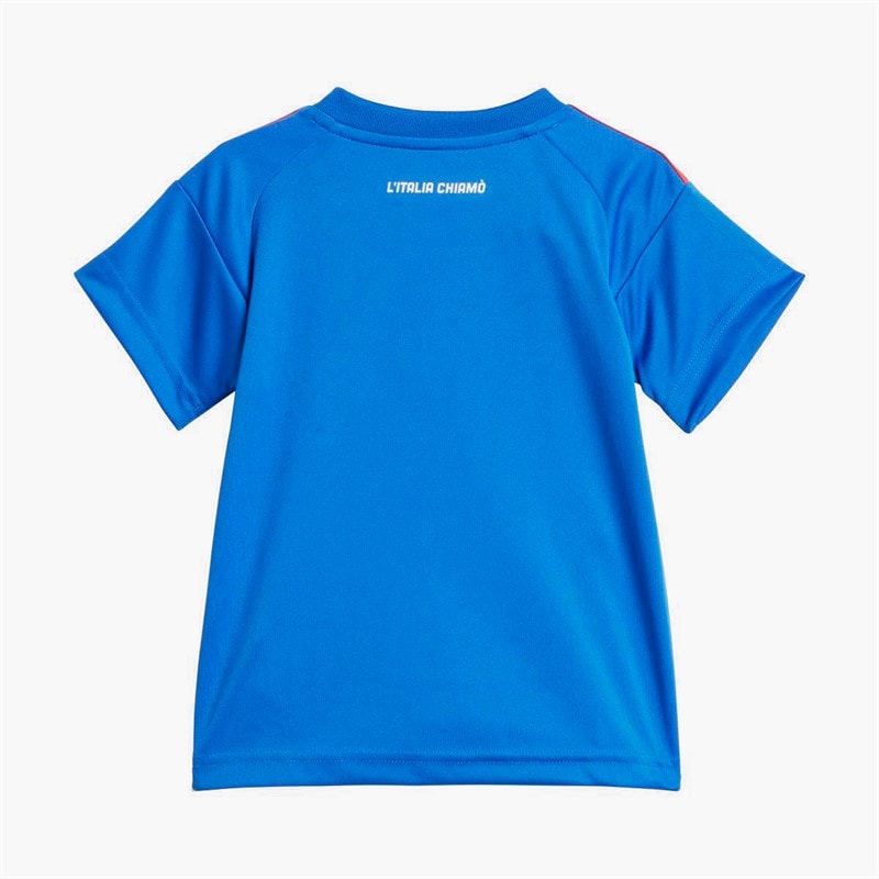 adidas Infant FIGC Italy 2024 Home Baby Kit Blue - Image 5