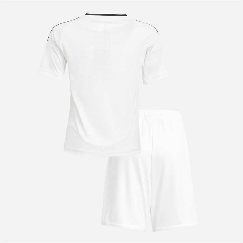 adidas Kids RMCF Real Madrid 24/25 Home Mini Kit White/White - Image 2