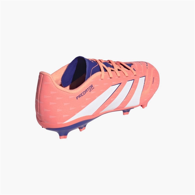 adidas Junior Predator League Coral Blaze Pack FG/MG Firm/Multi Ground Football Boots Signal Coral/Cloud White/Beam Orange - Image 3