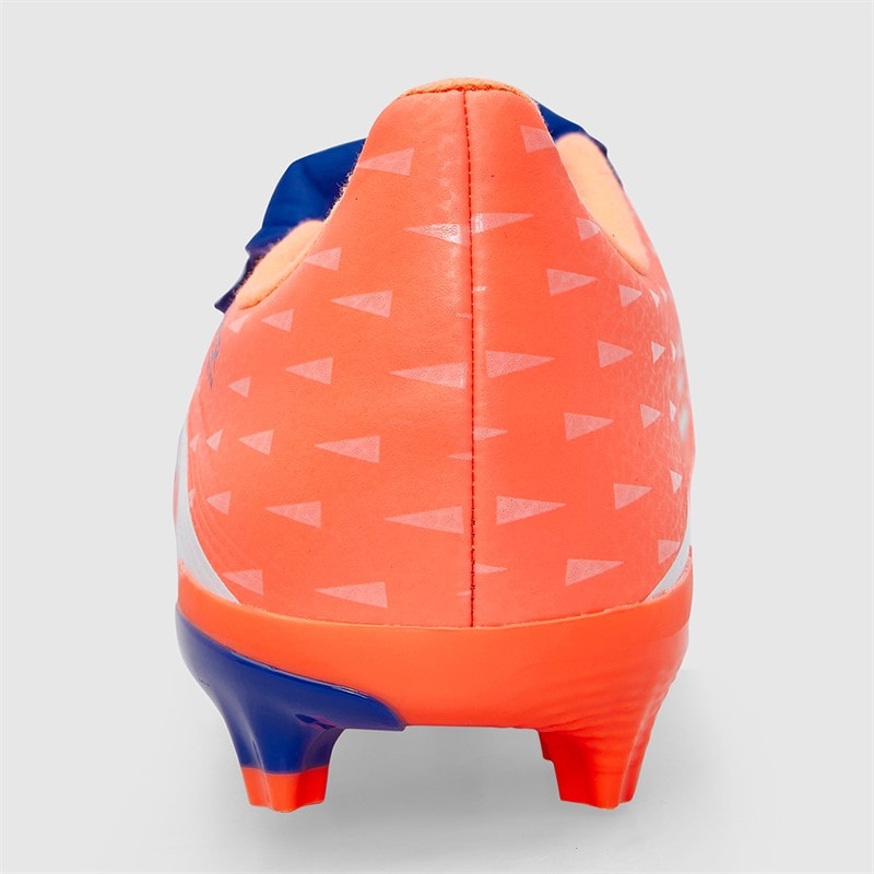 adidas Junior Predator League Fold-Over Tongue Coral Blaze Pk FG/MG Firm/Multi Ground Football Boots Signal Coral/Cloud White/Beam Orange - Image 4