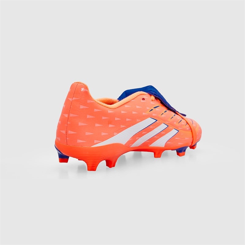 adidas Junior Predator League Fold-Over Tongue Coral Blaze Pk FG/MG Firm/Multi Ground Football Boots Signal Coral/Cloud White/Beam Orange - Image 5