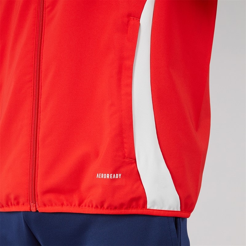 adidas Mens Tiro 24 Competition Presentation Jacket Vivid Red/White - Image 5