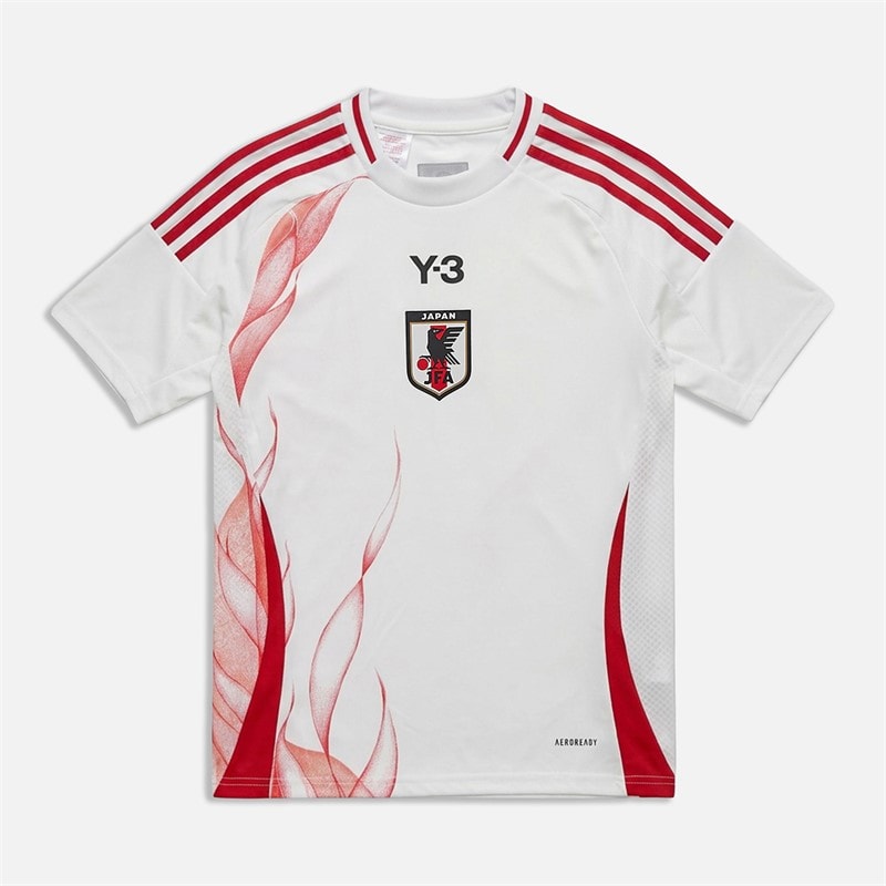 adidas Junior JFA Japan X Y-3 24/25 Away Jersey Core White
