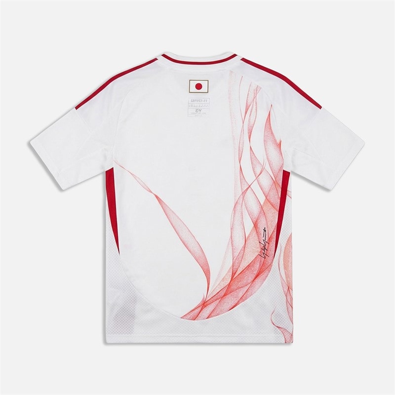adidas Junior JFA Japan X Y-3 24/25 Away Jersey Core White - Image 2