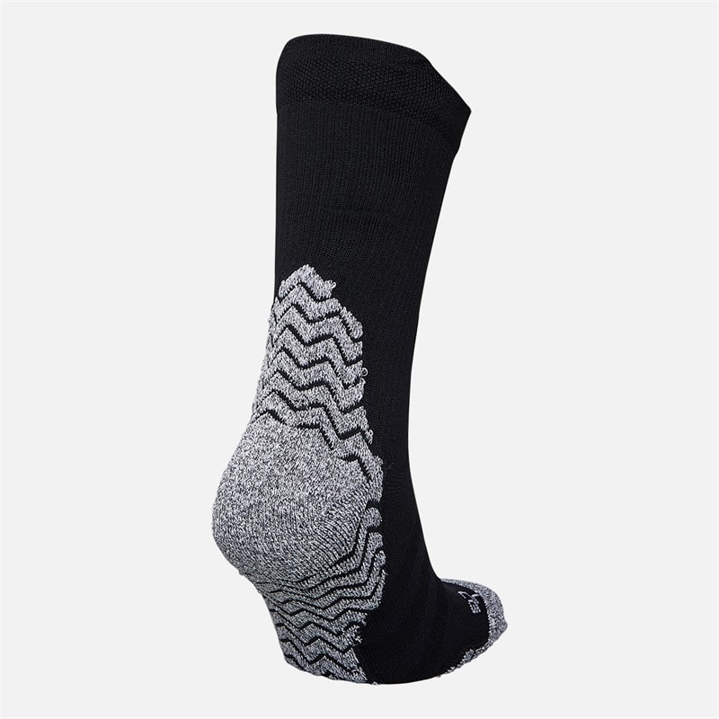 adidas Football Grip Knitted Performance Crew Socks Black/White - Image 3