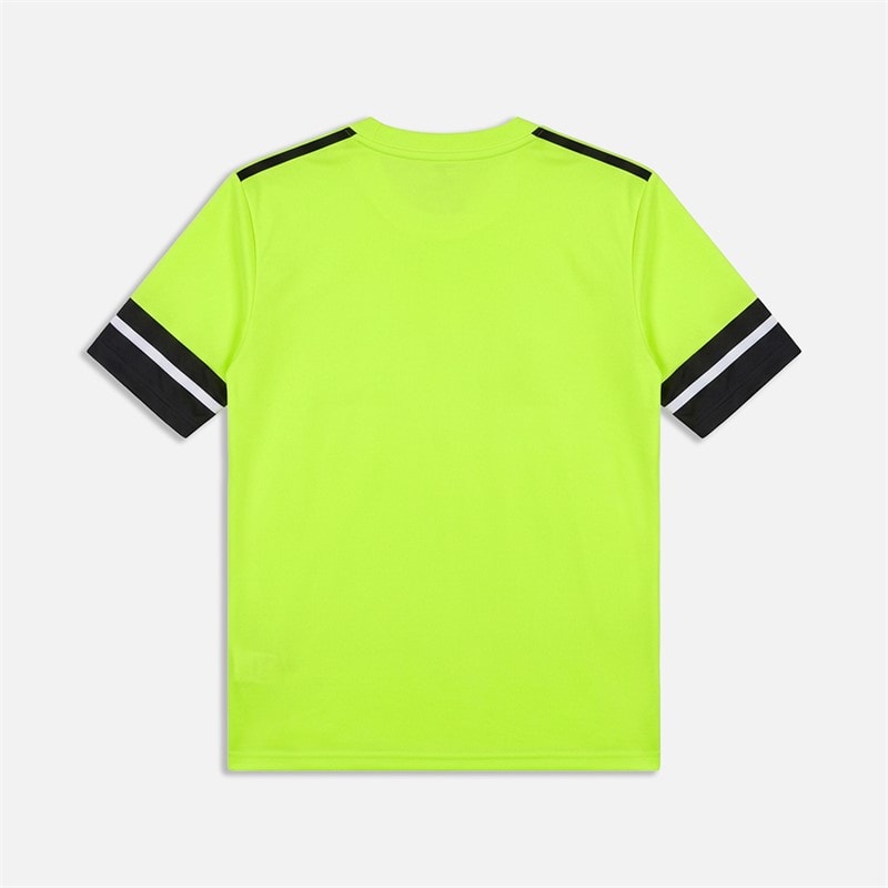 adidas Junior F50 T-Shirt Lucid Lemon/Black - Image 2