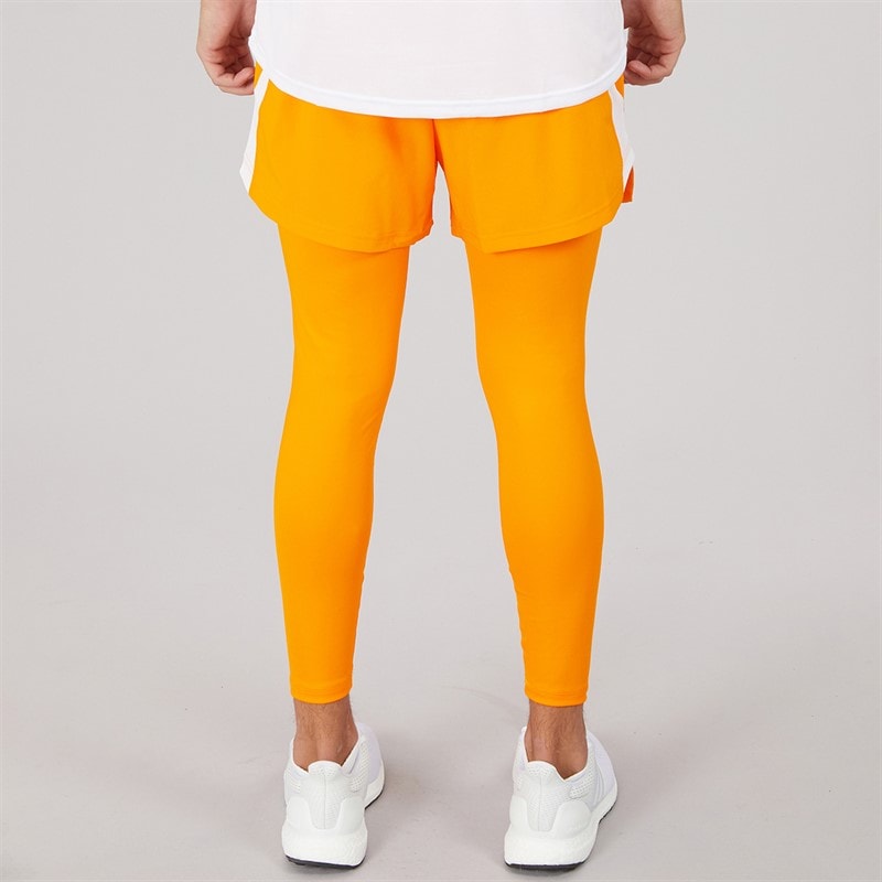 adidas Mens Tiro 25 Pro Goalkeeper Shorts With Tights Crew Orange - Image 2