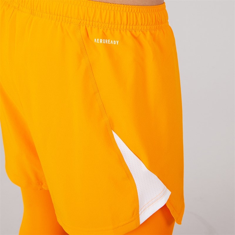 adidas Mens Tiro 25 Pro Goalkeeper Shorts With Tights Crew Orange - Image 5