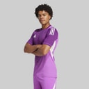 adidas Mens Tiro 25 Pro Jersey Purple Burst