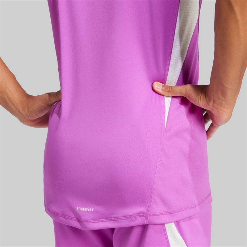 adidas Mens Tiro 25 Pro Jersey Purple Burst - Image 4