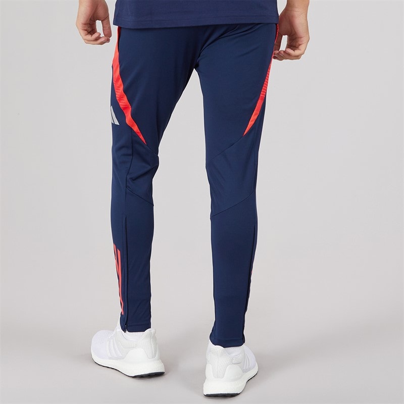 adidas Mens MUFC Manchester United 24/25 Tiro Track Pants Night Indigo/Bright Red - Image 2