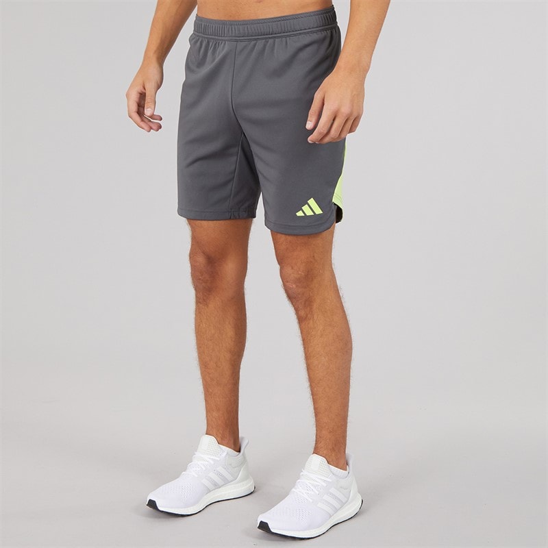 adidas Mens Tiro 25 Pro Shorts Grey Five - Image 3