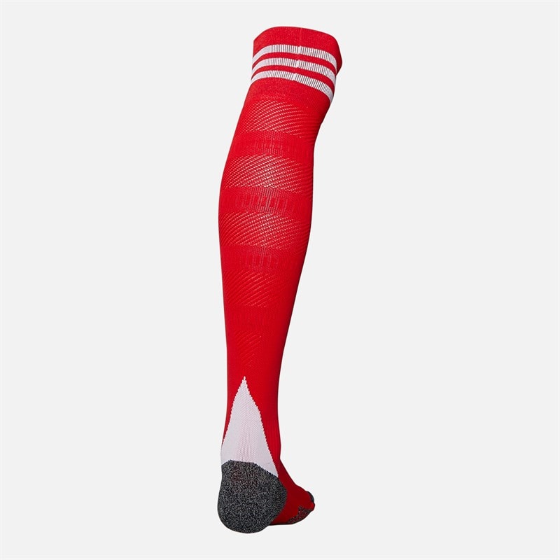 adidas UNB Union Berlin 25/26 Home Football Socks Vivid Red - Image 2