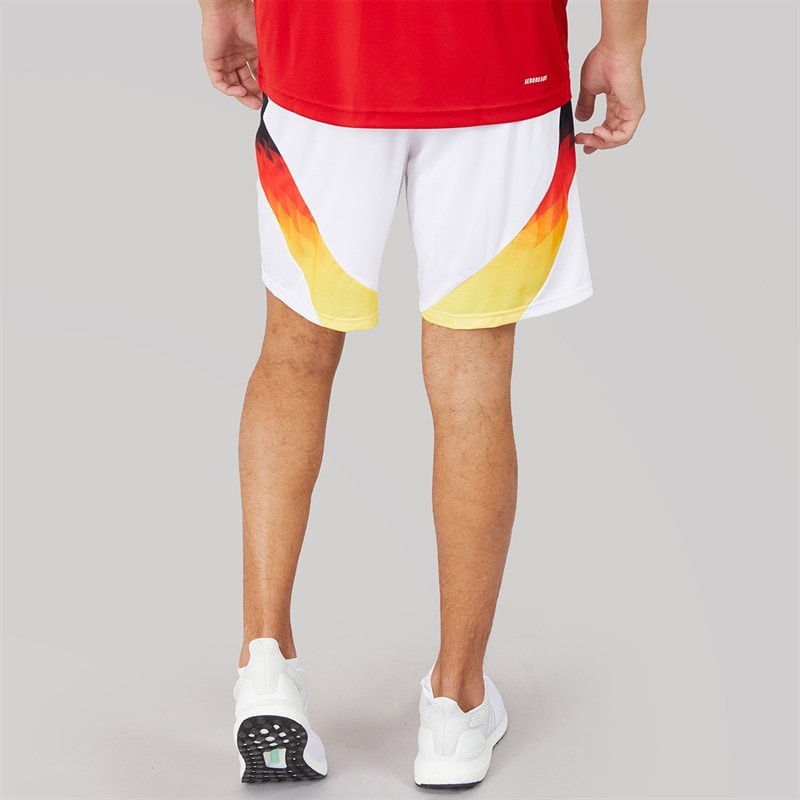 adidas Mens DFB Germany 2024 Home Shorts White - Image 2