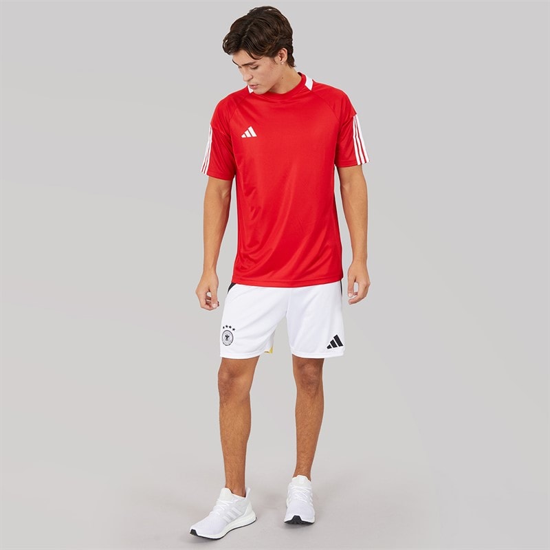 adidas Mens DFB Germany 2024 Home Shorts White - Image 4