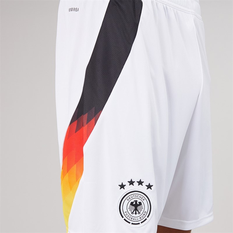 adidas Mens DFB Germany 2024 Home Shorts White - Image 5