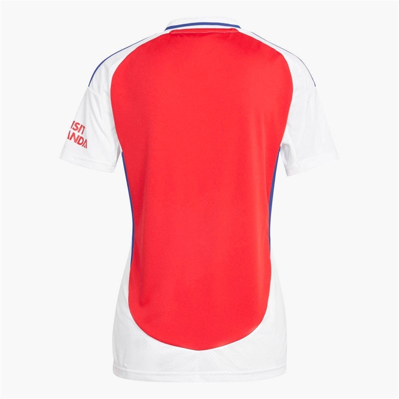 adidas Womens AFC Arsenal 24/25 Home Jersey Better Scarlet/White - Image 2