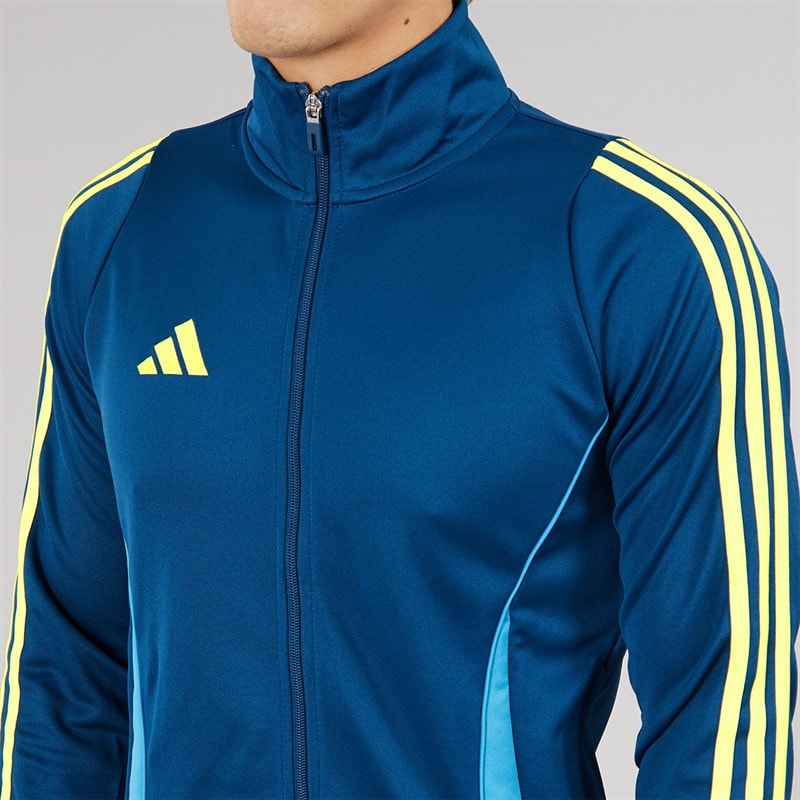 adidas Mens Tiro 24 Track Jacket Legend Marine/Peace Citrine - Image 3