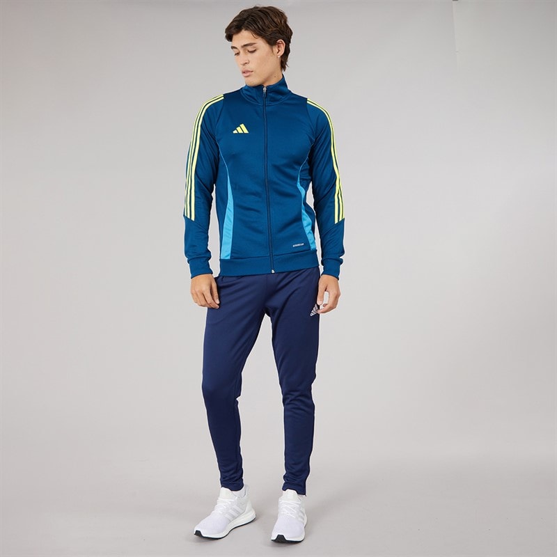 adidas Mens Tiro 24 Track Jacket Legend Marine/Peace Citrine - Image 4