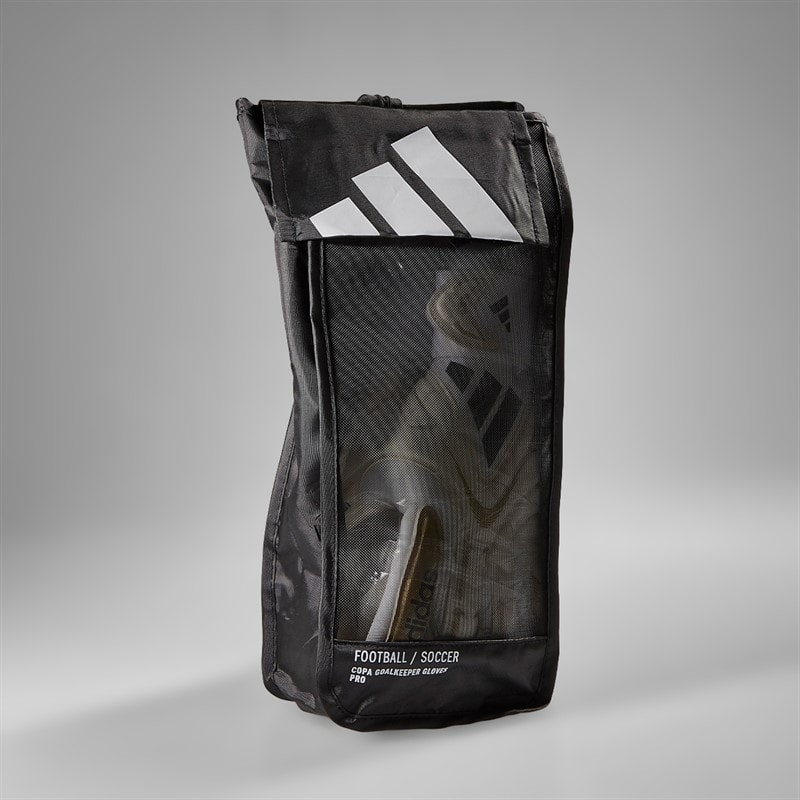 adidas Copa Pro Goalkeeper Gloves Zero Metalic/Black/Gold Metallic - Image 3