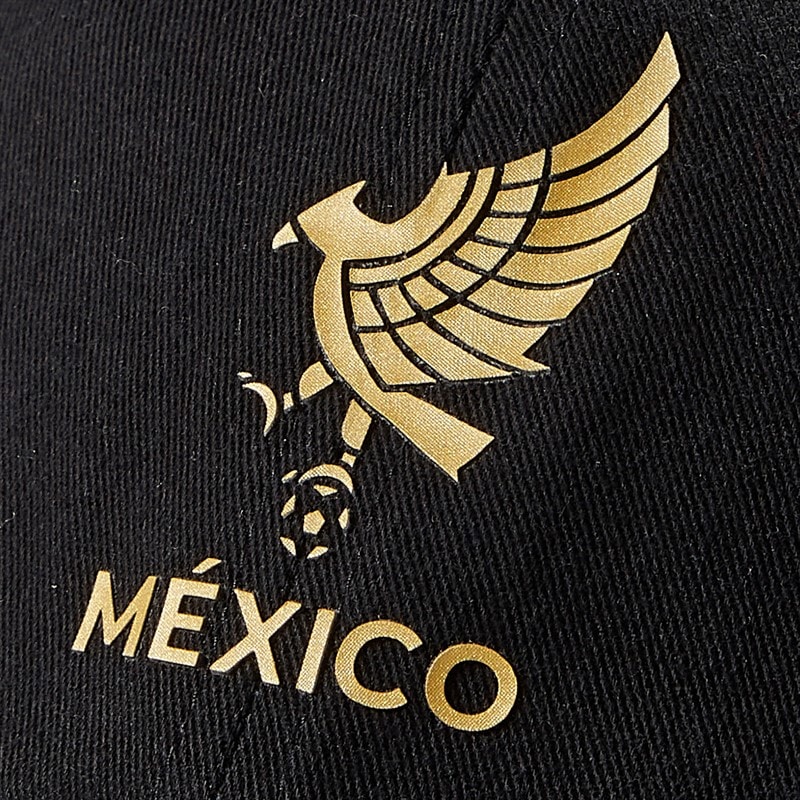 adidas FMF Mexico Cap Black/Gold Metallic - Image 3