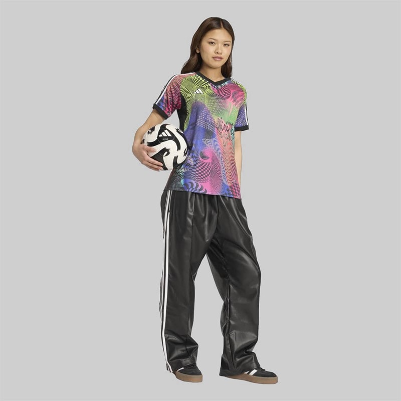 adidas Womens X Jeremy Scott Tiro T-Shirt Black - Image 4