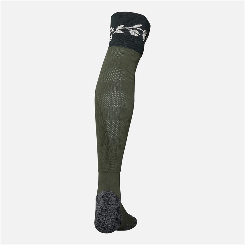 adidas FCB Bayern Munich 24/25 (Womens Team) Football Socks Shadow Green - Image 2