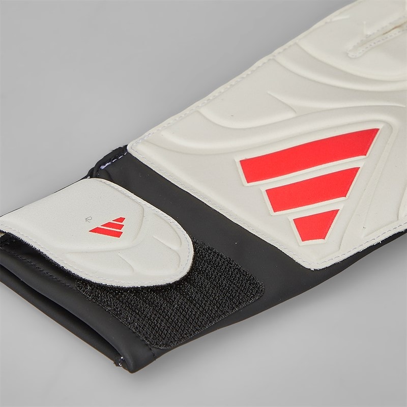 adidas Mens Copa Club Goalkeeper Gloves White/Lucid Red/Black - Image 2