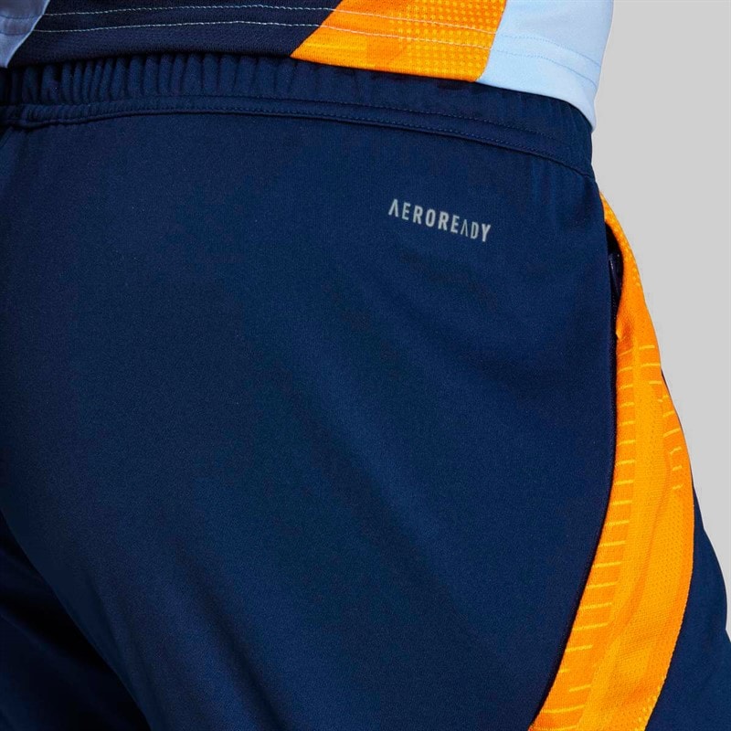 adidas Mens RMCF Real Madrid 24/25 Training Shorts Team Navy Blue/Crew - Image 5