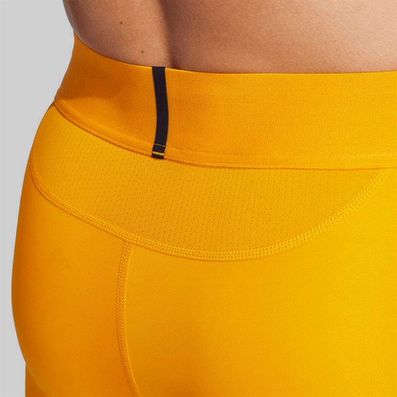 adidas Mens Techfit Tight Shorts Crew Orange - Image 4
