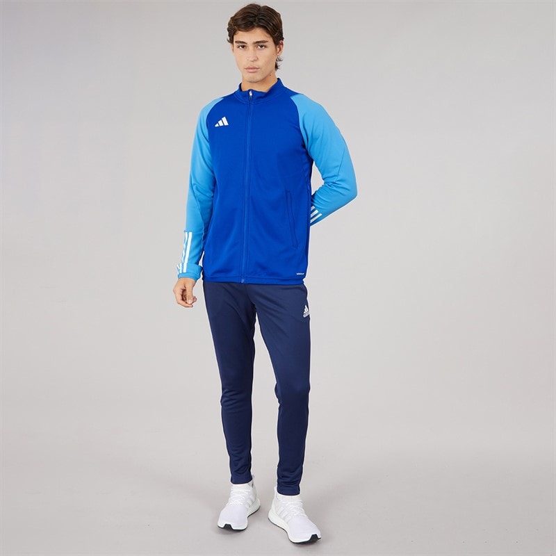 adidas Mens Tiro 23 Competition Track Jacket Royal Blue/Pulse Blue - Image 4