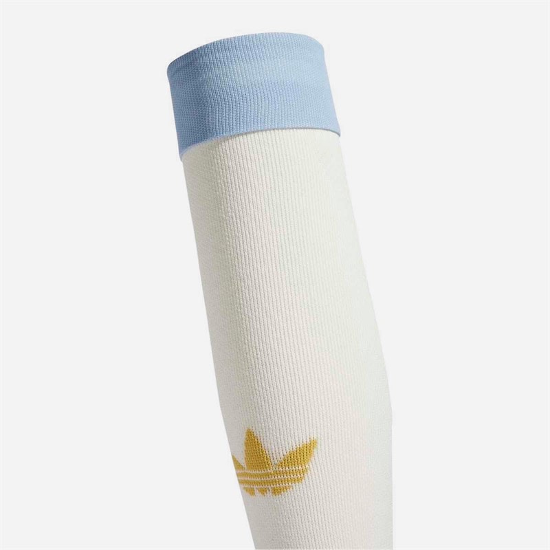 adidas AFA Argentina 50th Anniversary Football Socks Cloud White - Image 2
