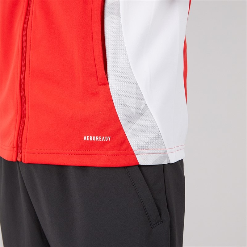 adidas Mens Tiro 24 Competition Track Jacket Vivid Red/White - Image 5