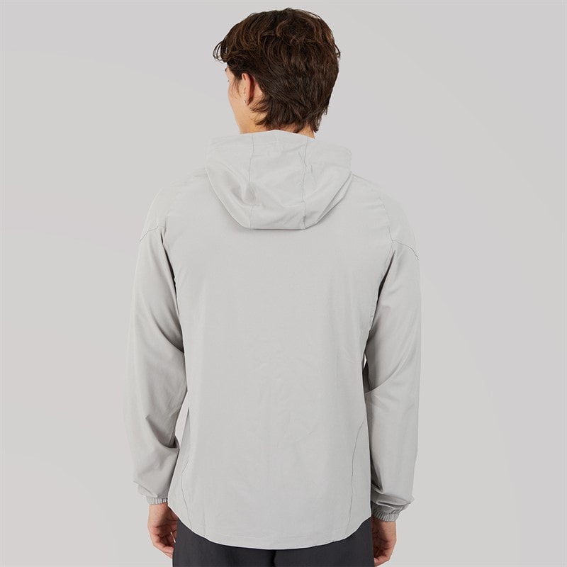 adidas Mens Tiro 25 Competition Vis Tech Travel Jacket Team Mid Grey - Image 2