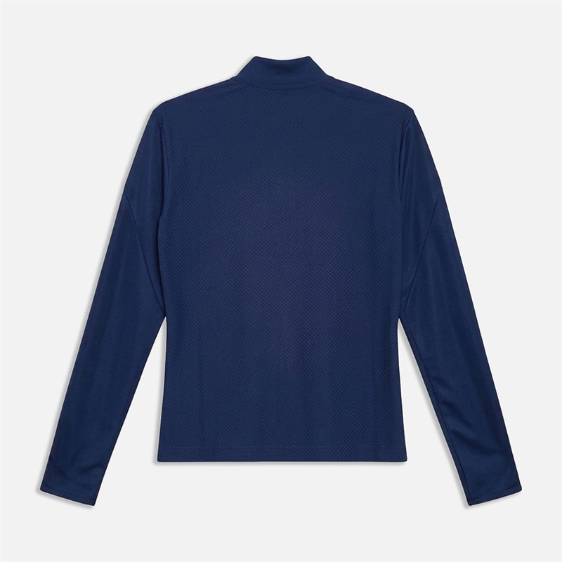 adidas Womens Tiro 23 League 1/4 Zip Track Top Team Navy Blue - Image 2
