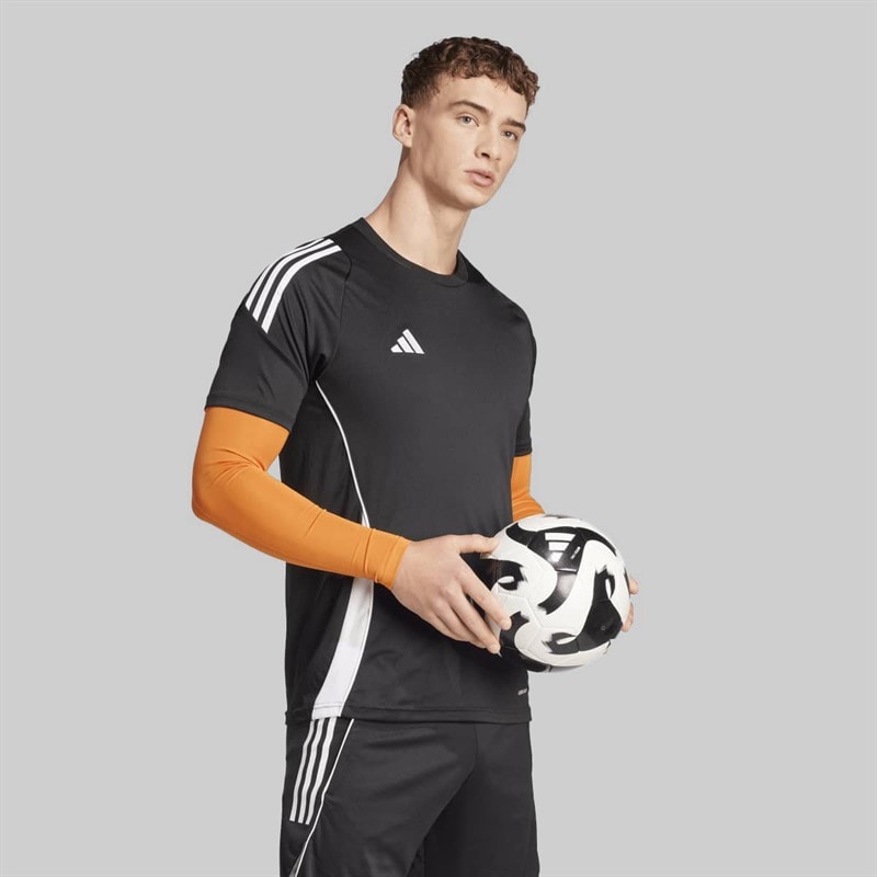 adidas Mens Techfit Long Sleeve T-Shirt Tactile Orange - Image 5